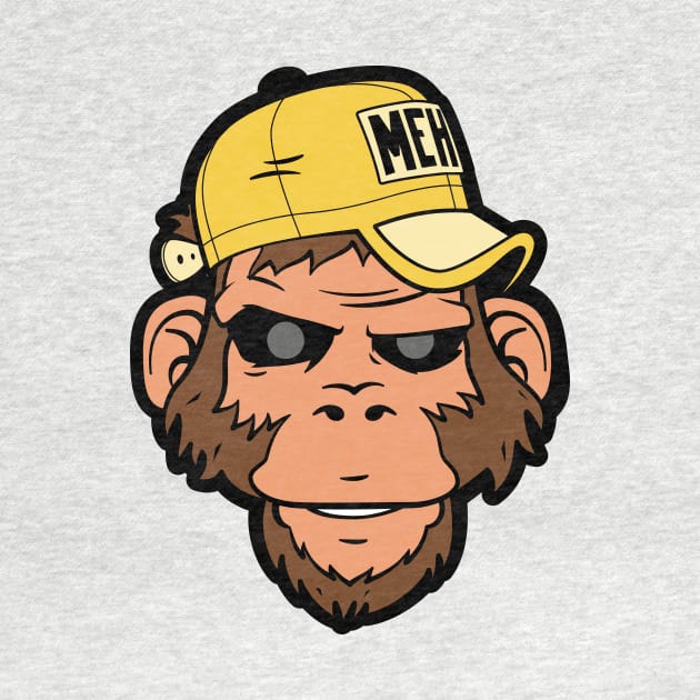 Monkey MEH by TheVectorMonkeys